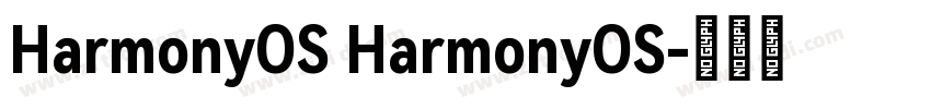 HarmonyOS HarmonyOS字体转换